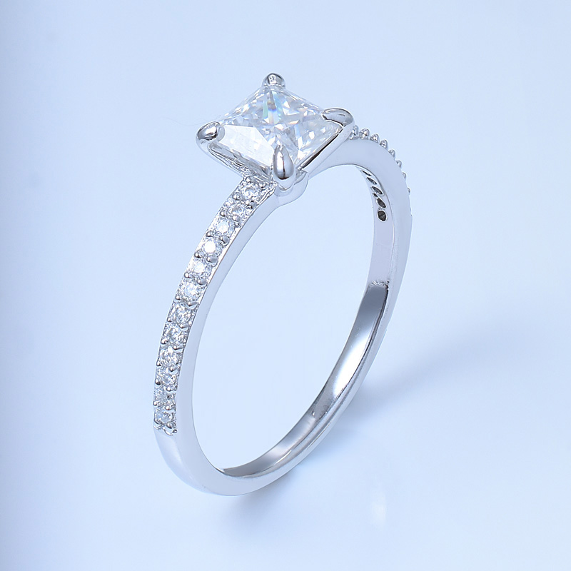 Square Shape Diamond Ring