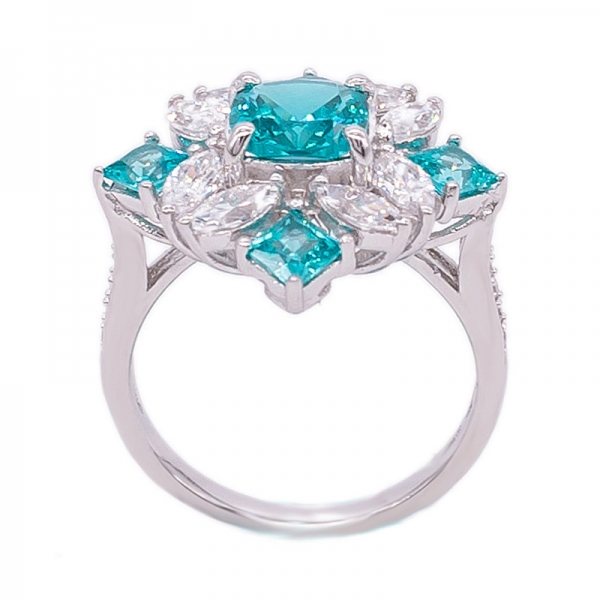 Special Paraiba YAG 925 Sterling Silver Ring 