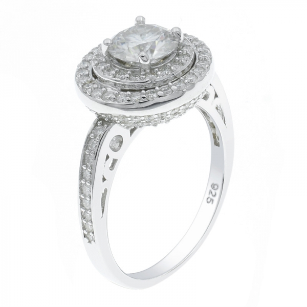 925 Sterling Silver Gleaming Fashion Ladies Ring 