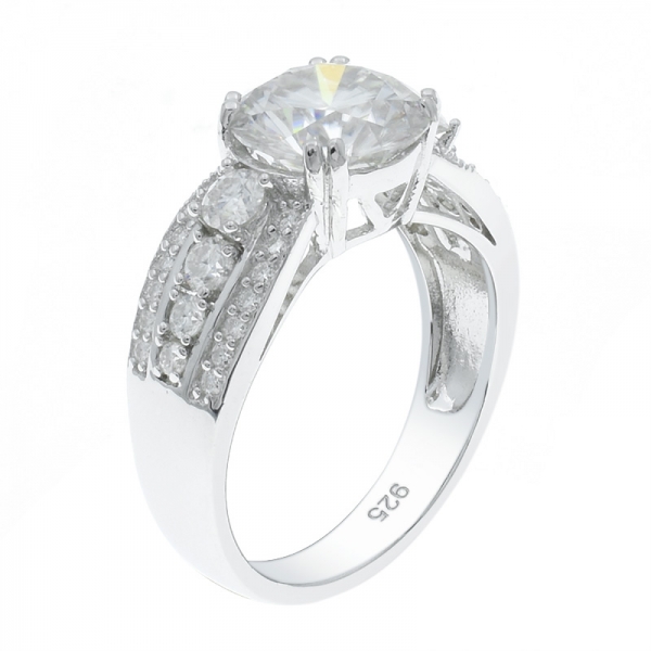 925 Sterling Silver Dramatic Elegance Ladies Ring 