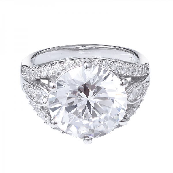 2.0 ct Brilliant Round Cut Highest Quality Moissanite Wedding Bridal ring 