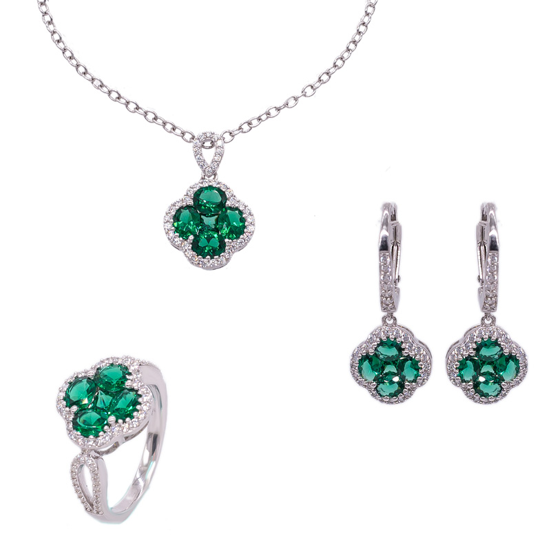 Clover Jewelry Set