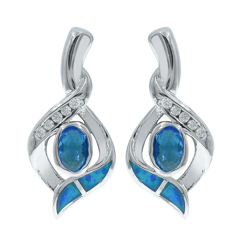 925 ring with opal