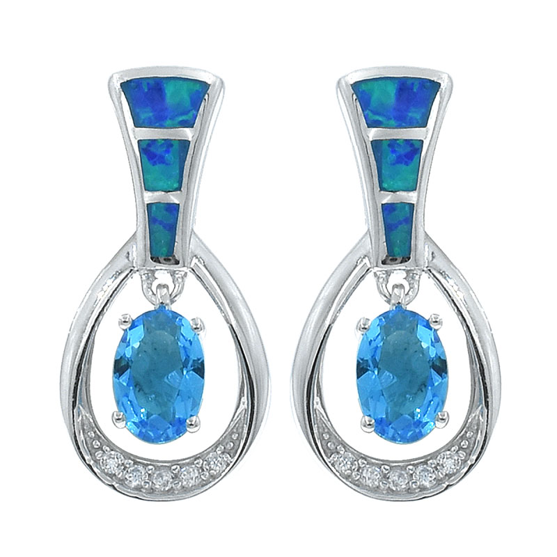 captivating opal earrings for ladies