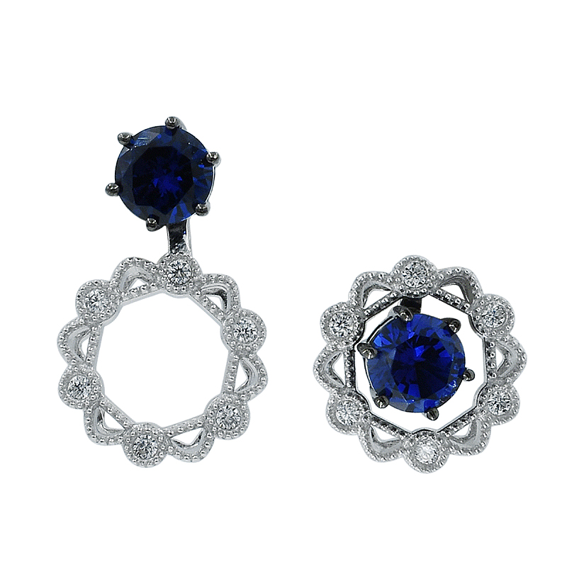 925 stylish stud women earrings