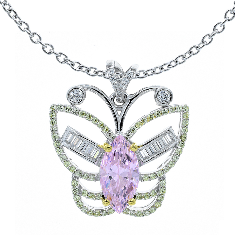 butterfly pendant for ladies