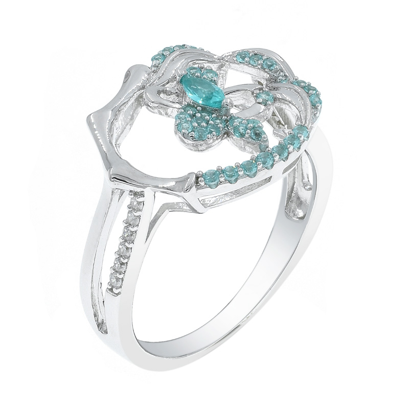 lavish paraiba ring for ladies