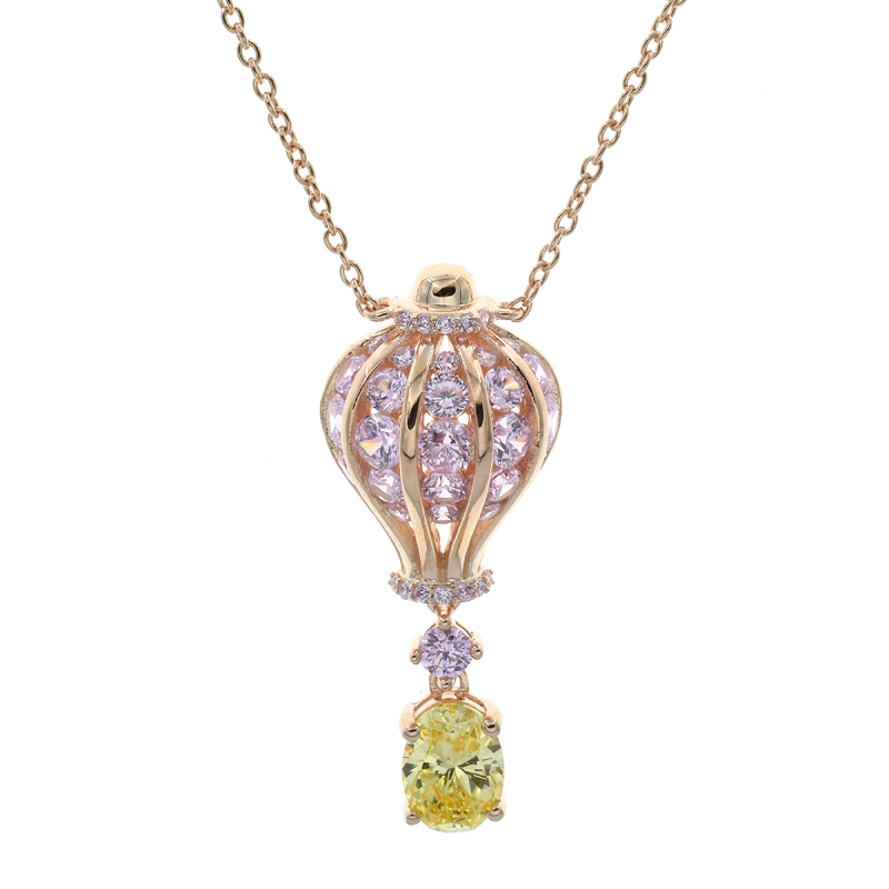 Alex Monroe Gold Plated Hot Air Balloon Necklace – Minzuu