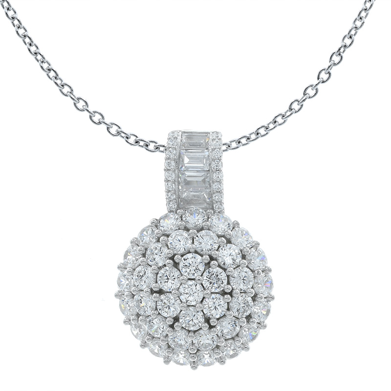 Sightly Women Round Shape Pendant