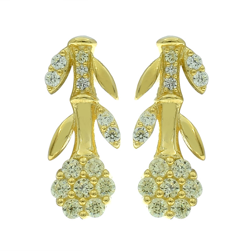 Delicate Flower Earrings For Ladies