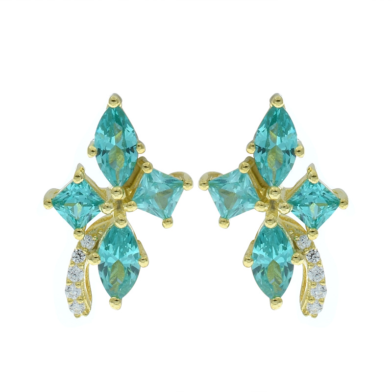 Women Stylish Fashion Paraiba Earrings