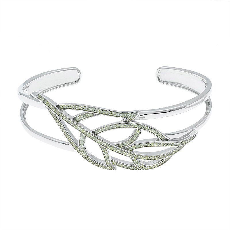 Women Leaf Shape Bangle