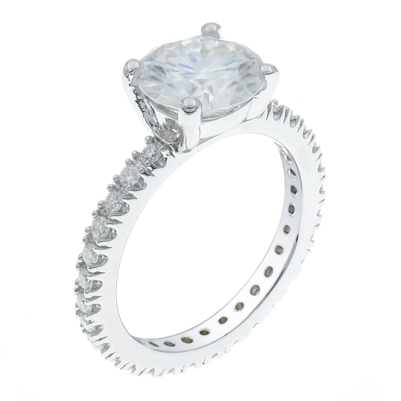 Timeless Infinity White CZ Ladies Ring