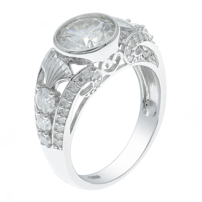 Oceanic Women Silver Ring