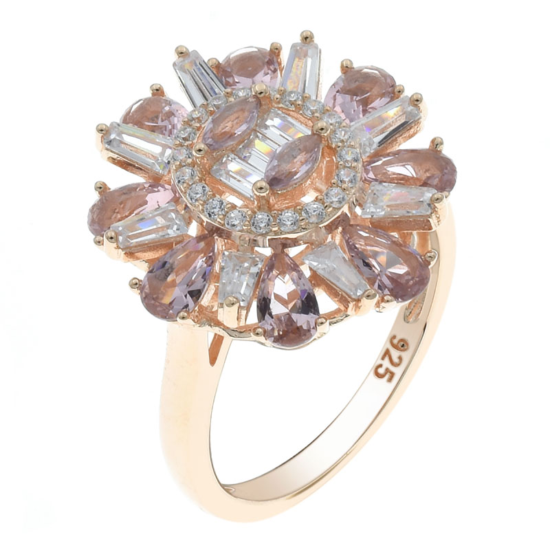 925 Sterling Morganite Nano Eton Ring Jewelry