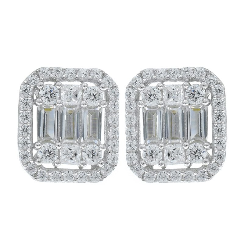 Wholesale Stud Halo Earrings For Women