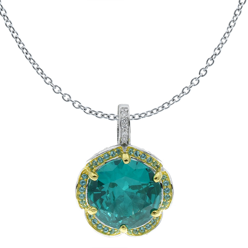 Paraiba Jewelry Pendant For Women