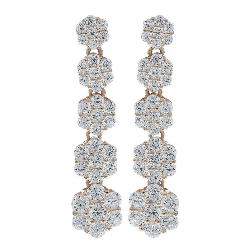 925 Composite Earrings For Ladies