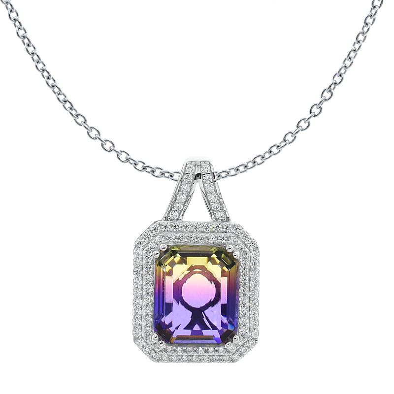 Women Ametrine Pendant 