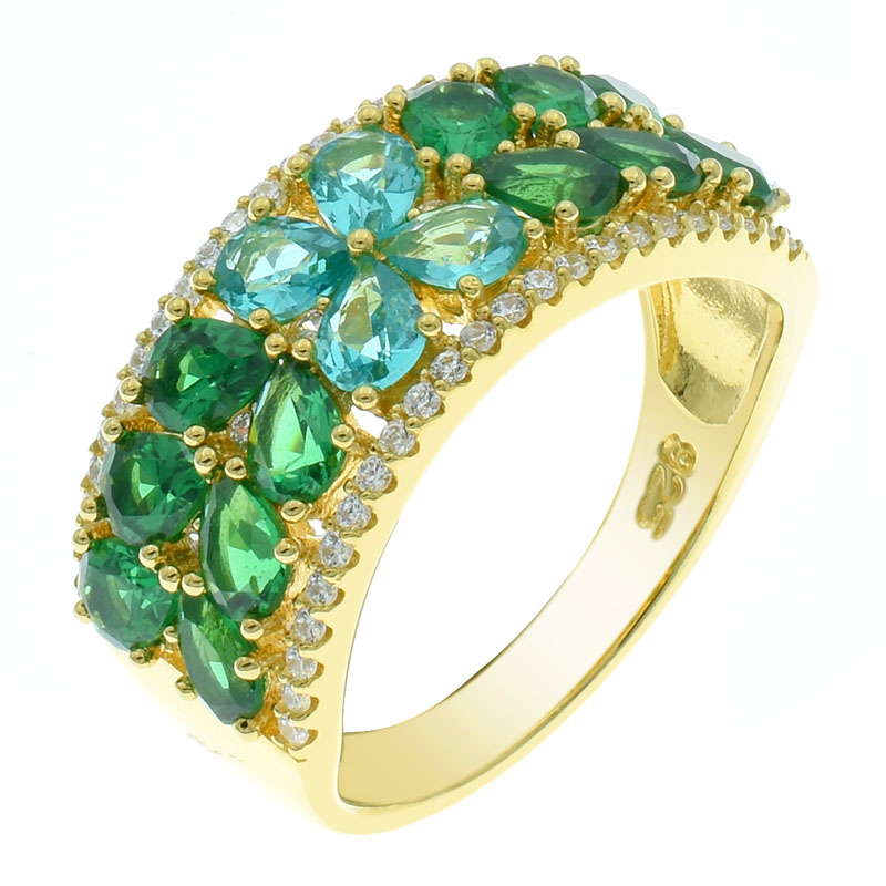 China Women Clover Ring