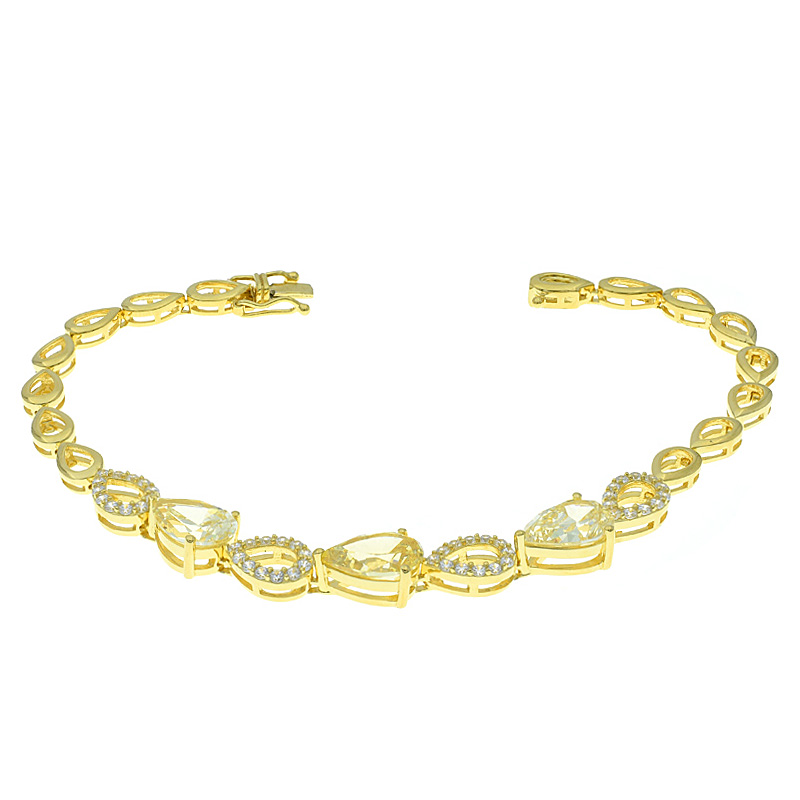 Women Pear Shape Bracelet