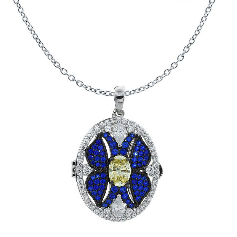 Women Oval Shape Locket Pendant