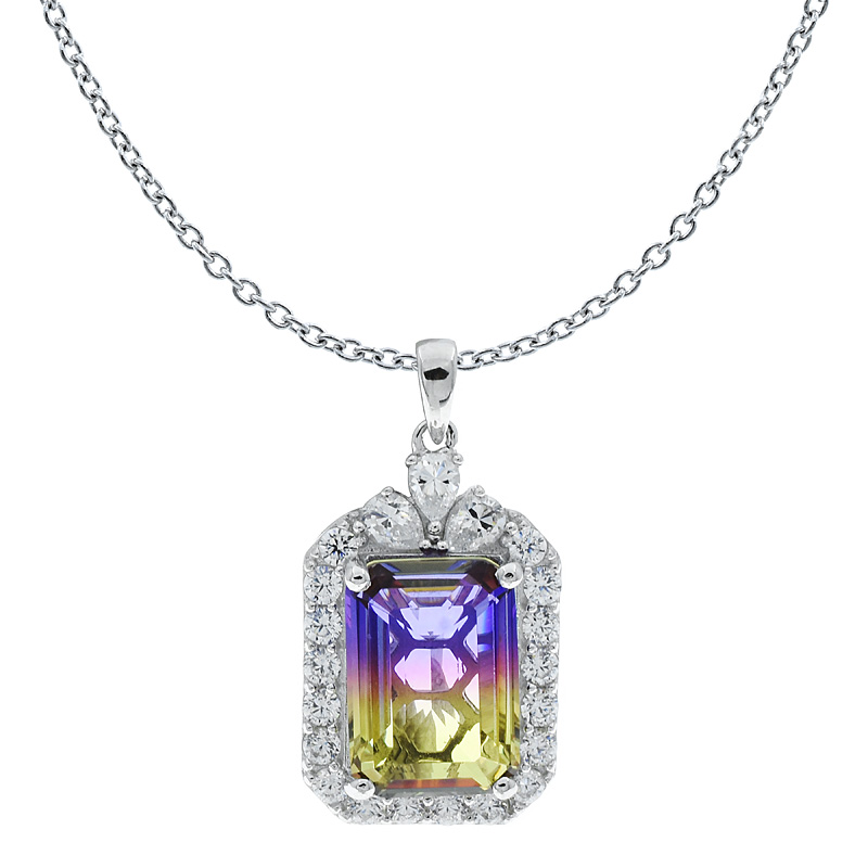 Women Charming Ametrine Pendant