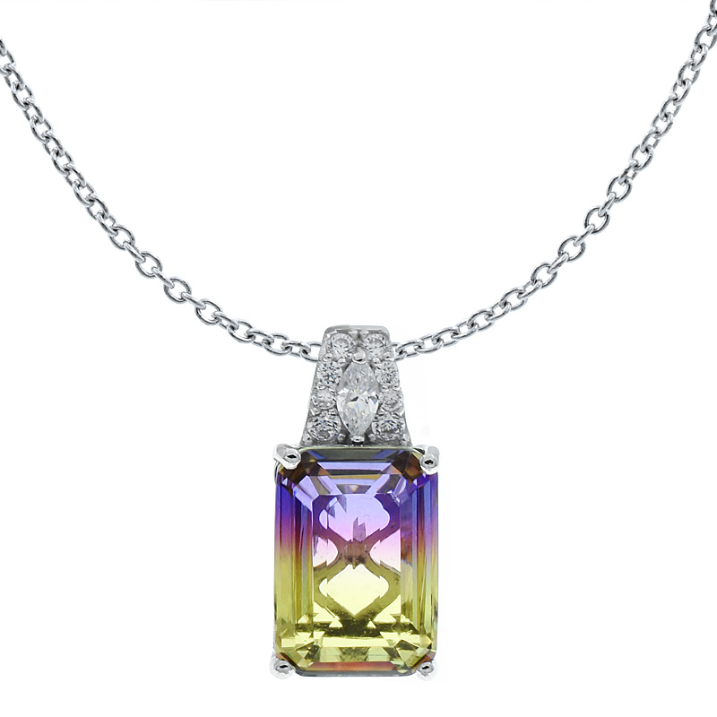 Charming Ametrine Women Pendant