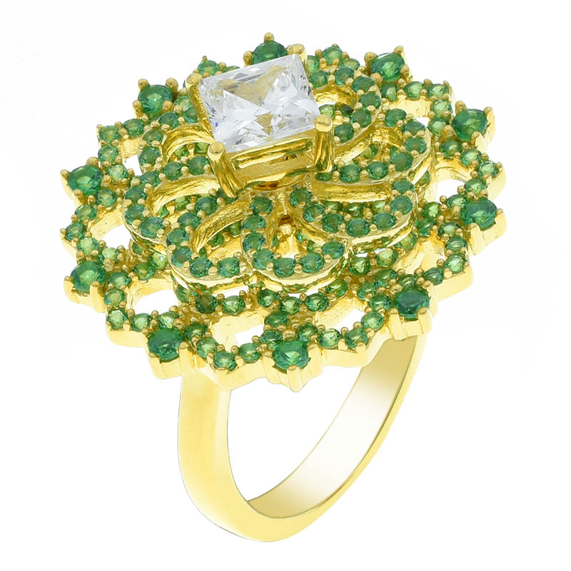 Women Spinning Filigree Ring