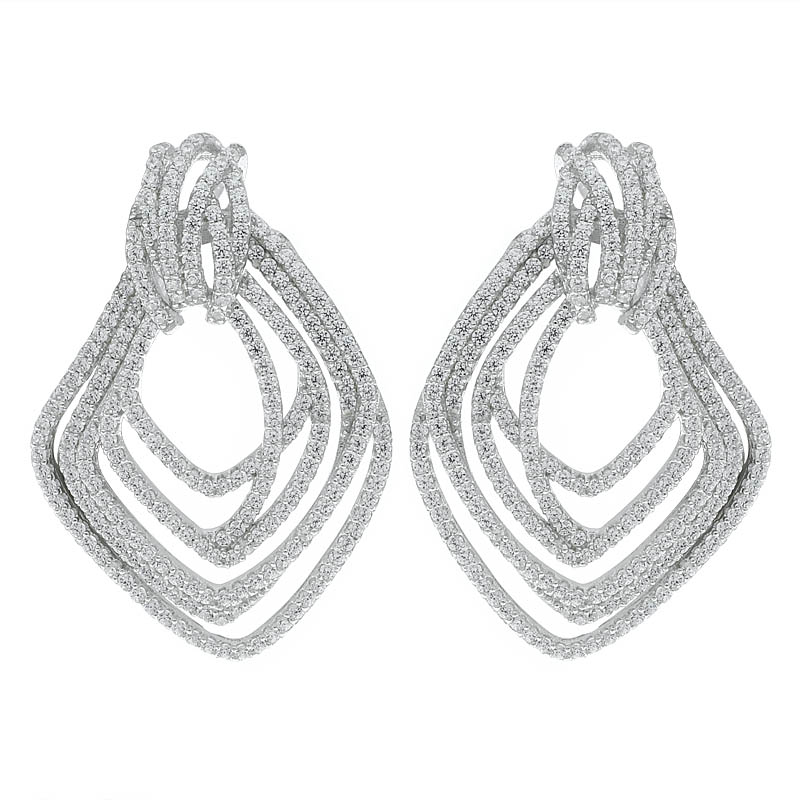 Women Multi Lines Jewelry Earrings