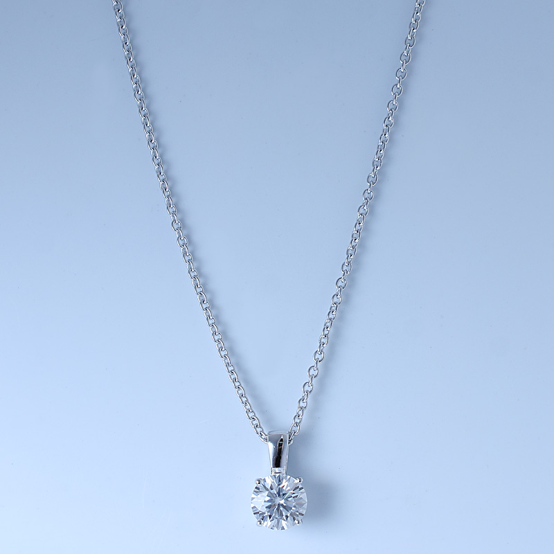 Diamond Solitaire Necklace