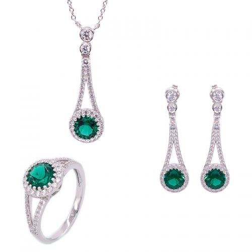 Silver Jewelry Set