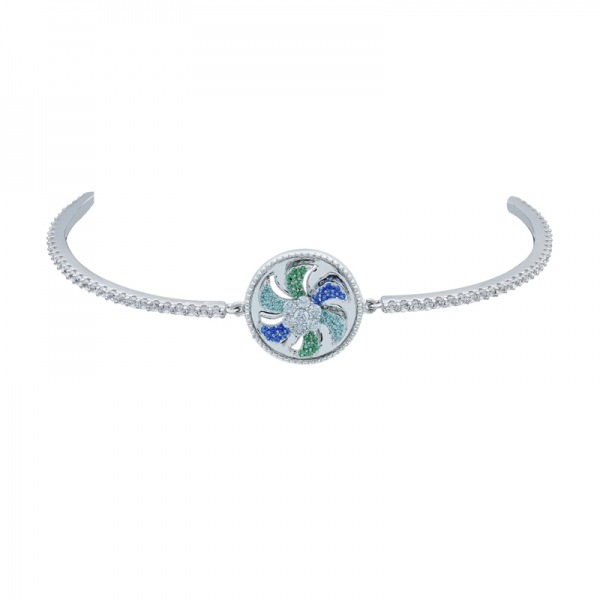 Spinning Bracelet in 925 Sterling Silver 