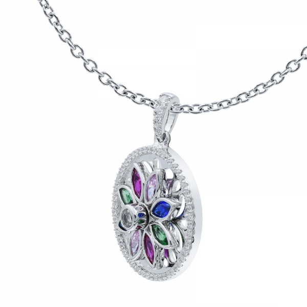 925 Silver Wonderful Spinning Pendant 