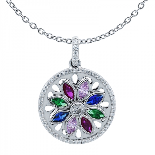 925 Silver Wonderful Spinning Pendant 