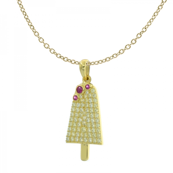 925 Winsome Ice Cream Pendant For Ladies 