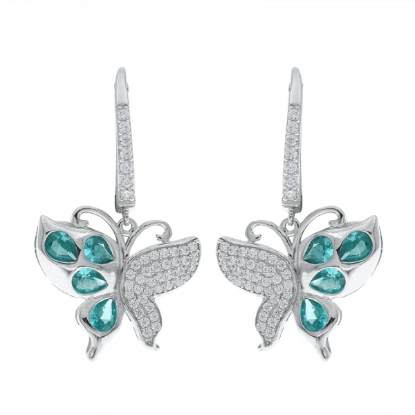 925 Glorious Butterfly Silver Earrings 