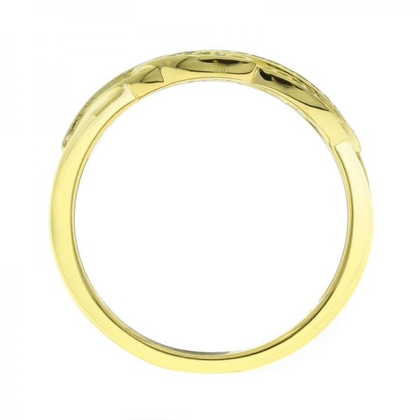 925 Sterling Silver leaf Shape Ring 