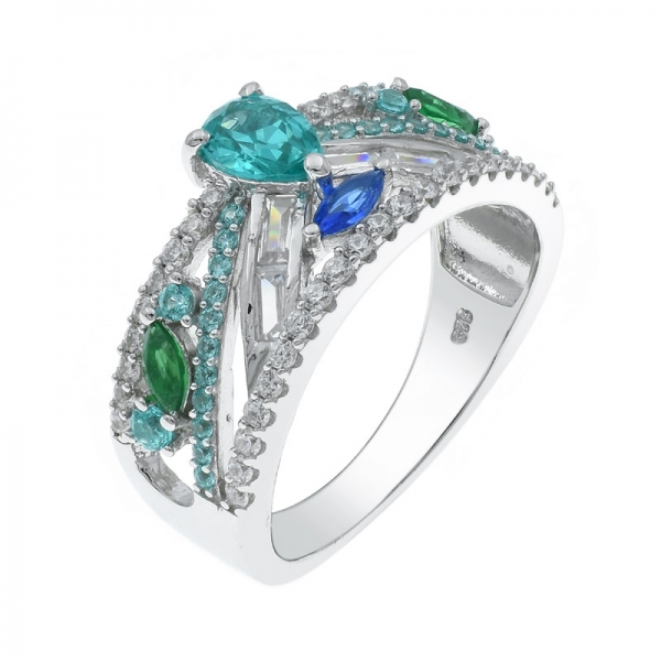925 Sterling Silver Subtle Elegant Ring 