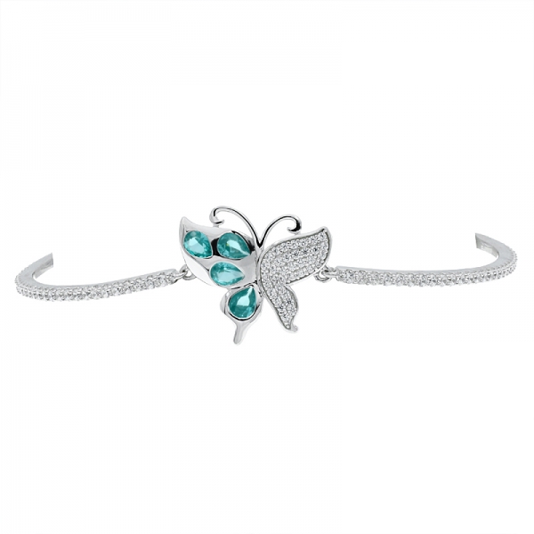 Butterfly Bracelet in 925 Sterling Silver 