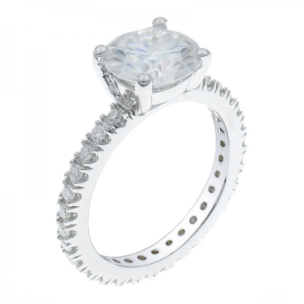 925 Silver Timeless Infinity White CZ Ring 