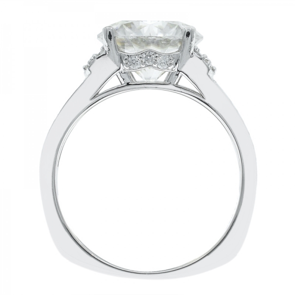 925 Silver Dazzling White CZ Ladies Ring 