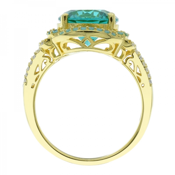 Fairytale Ladies 925 Sterling Silver Paraiba Ring 