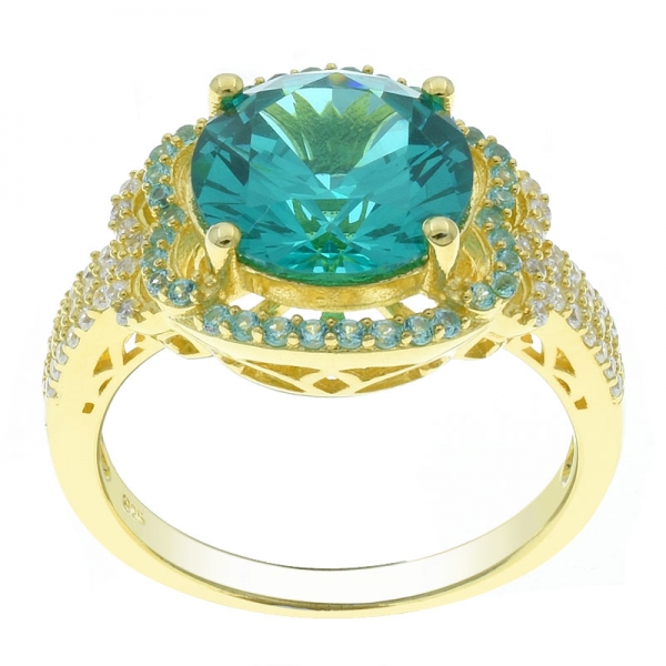 Fairytale Ladies 925 Sterling Silver Paraiba Ring 