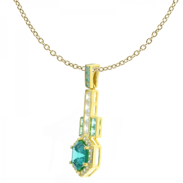 Wholesale 925 Sterling Silver Paraiba Pendant 