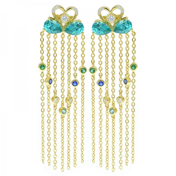 Wholesale 925 Silver Chandelier Earrings For Ladies 