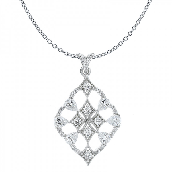 Wholesale 925 Sterling Silver Filigree Pendant 