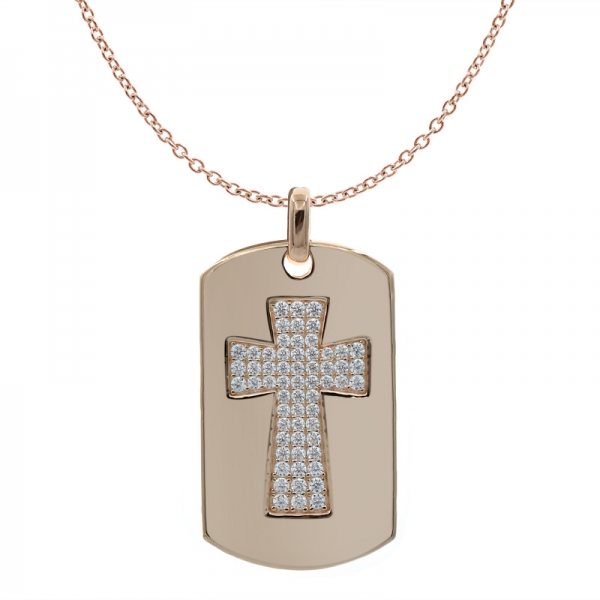 China 925 Sterling Silver Crisscross Charm Pendant 