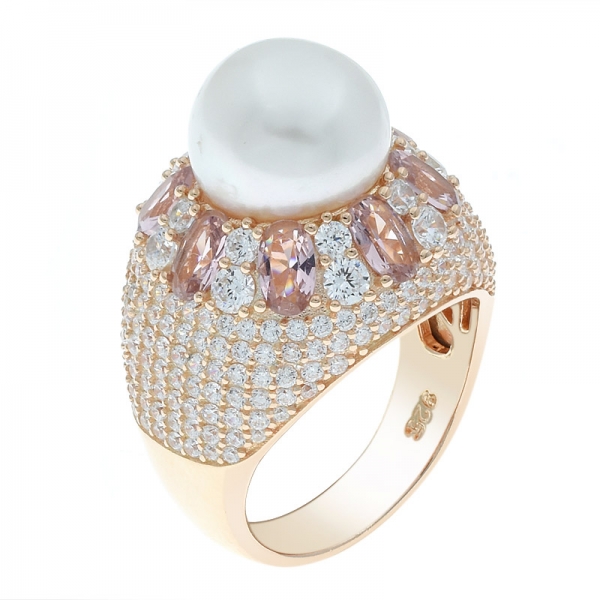 Unique Handmade 925 Silver Ring With Wonderful Pearl 