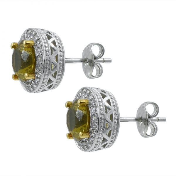 925 Sterling Silver Zultanite Nano Stud Earrings 